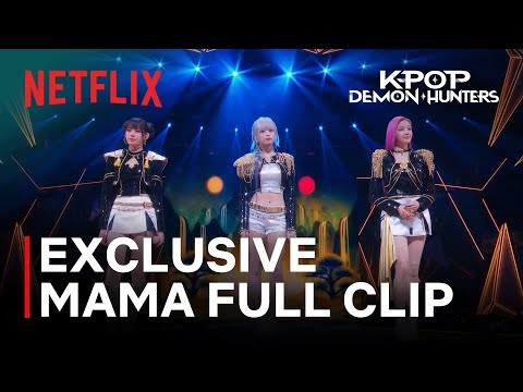 KPop Demon Hunters Performance at the 2025 MAMA Awards | Netflix