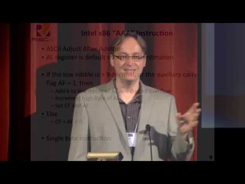 The Case for Open Instruction Sets - Krste Asanovic (UC Berkeley)