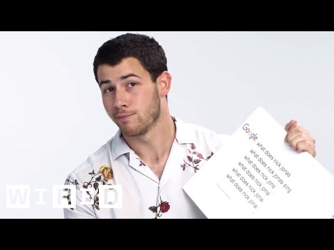 Nick Jonas Answers the Web's Most Searched Questions | WIRED