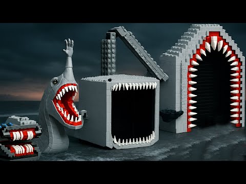 Lego Mythical New Born to Beast  Sea Monsters Ranking Size Comparison