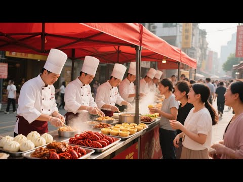 Street food from Chinese star-rated hotels, with a transparent and open production process!