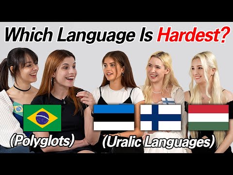 When Polyglots Meet Uralic Language Speakers For The First Time!! l Which Language is Hardest?