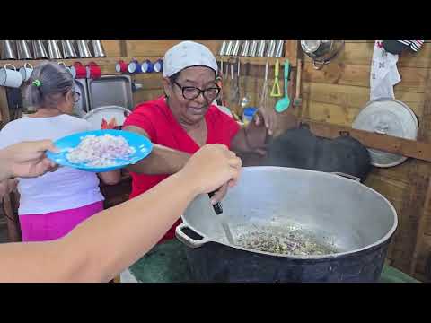 🔥 COMIDA TÍPICA DEL CAMPO: PUERCO ASADO, POLLO A LA LEÑA Y MORO 🏕️🍽️ | DEL FOGÓN AL PATIO 🔥