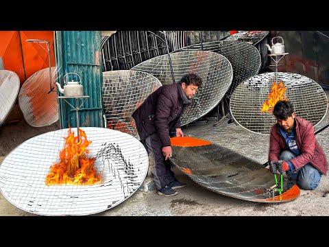 How to Make Solar Cooker using 1000 Mirrors | Biggest Solar Cooker in 2025!