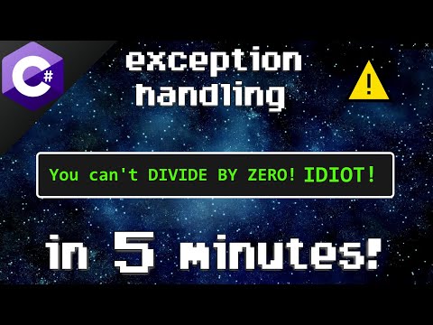 C# exception handling ⚠️