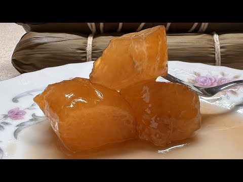 Bánh Tro Bánh Gio Trong Veo Kỹ Thuật Ngâm Mau Nấu Nhanh - Alkaline Cylindrical Sticky Rice Cakes
