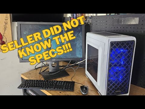 I bought a gaming PC on the FB Market Place for $100 which claims high FPS!! What could go wrong??
