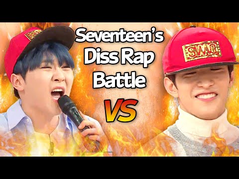 ＂You Really Can't Rap＂ Seventeen's Hilarious Rap Battle 😎 | Idol Room