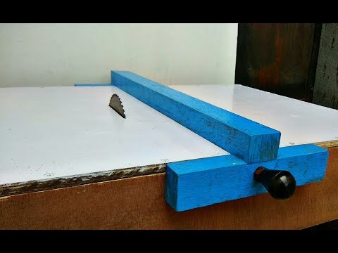 Make A Table Saw Fence Homemade || DIY Movable Fence