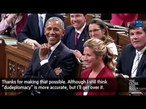 'Dudeplomacy' on show between Trudeau, Obama