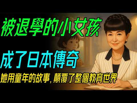 被退學的小女孩，如何成為日本傳奇？《窗邊的小豆豆》顛覆了教育的想像！