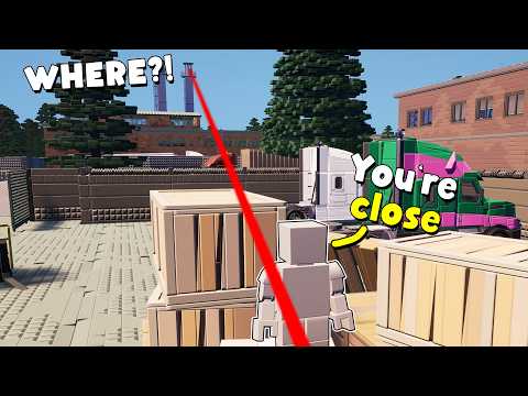 Using A 500 IQ Hiding Strat... Hide And Seek