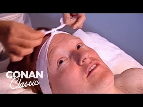 Conan Goes To A Spa | Late Night with Conan O’Brien