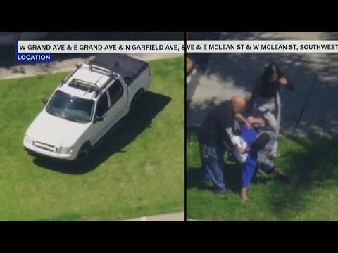 POLICE CHASE: Dangerous pursuit ends in citizens arrest