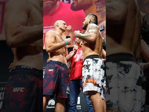 A LUTA PRINCIPAL! 🗣 Veja a encarada entre Sean Strickland e Anthony Hernandez! #UFCHouston