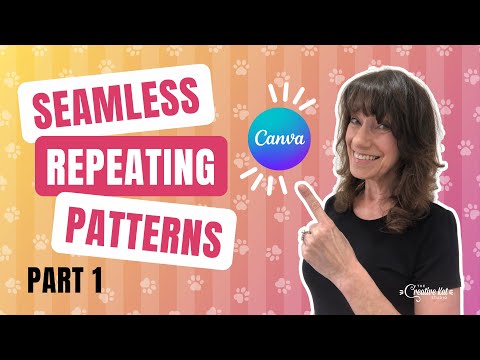 Create a Seamless Pattern in Canva with This Design Hack!