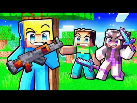 Ich habe heimlich WAFFEN in einem Minecraft Speedrun benutzt…