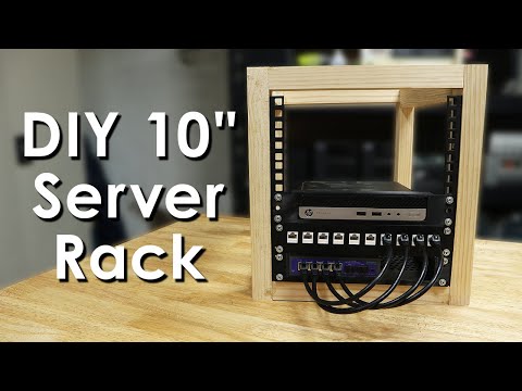 I Built a 10" Mini Rack for my Homelab