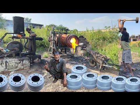 Recycling Engine Block to Brake Drum in Pakistani Factory will Blow Your Mind