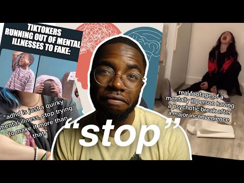 Mental Health TikTok is concerning…