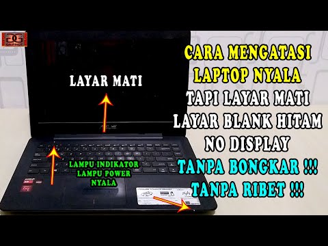 HOW TO FIX A LAPTOP THAT TURNS ON AND THE SCREEN DOESN'T TURN ON, NO DISPLAY