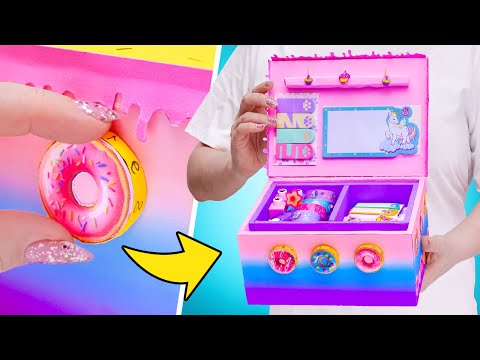 Caixa de Papelaria Com Código Secreto e Compartimento Oculto! 🔒🤫