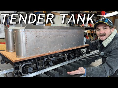 Building a Live Steam Engine: Tender Tank