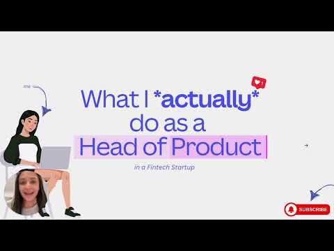 What does a Head of Product in a startup *actually* do?