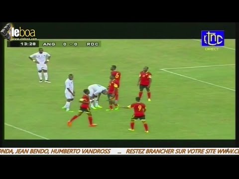ELIMINATOIRE CAN 2017 : ANGOLA 0 - RD CONGO 2 match retour [ INTEGRALITE ]