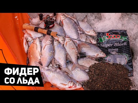 Зимний фидер со льда. Леонидыч на рыбалке.