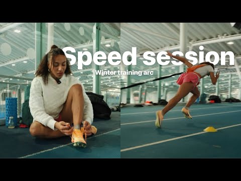 Train Speed + Power with me | Part 1 | How we really train as elite athletes…| Yemi Mary John