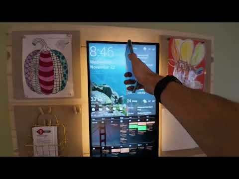 New Dakboard Setup - Big Touchscreen!