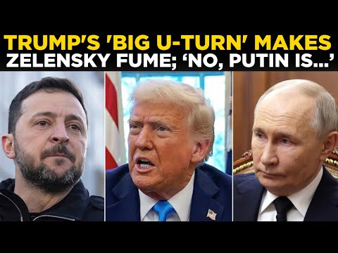 TRUMP LIVE | ‘Won’t Accept, Putin Is…’, Zelensky Cuts Off US President, Sparks Big Fight | TIMES NOW