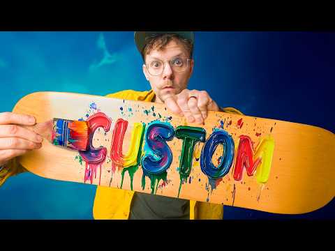 I Challenge 3 Artists in a Custom Skateboard Battle!