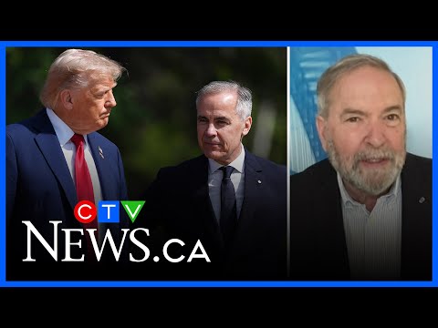 Here’s why Tom Mulcair thinks PM Carney 'flattered' Trump at beginning of G7 meeting