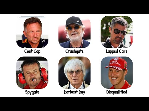 The 10 Biggest Formula One Scandals Explained in 19 minutes