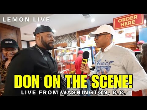 Don Lemon LIVE on The Scene!