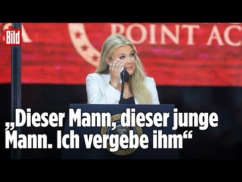 Erika Kirk vergibt dem Killer ihres Mannes