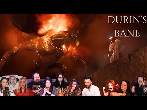 LOTR: Gandalf vs the Balrog - FULL EPIC BATTLE - FIRST TIME REACTIONS
