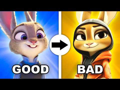 Zootopia Characters As Their Opposites
