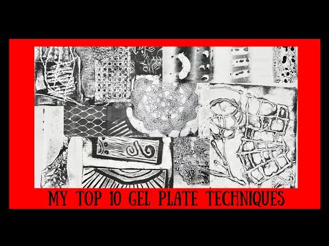 10 super techniques to get more out of your gel plate