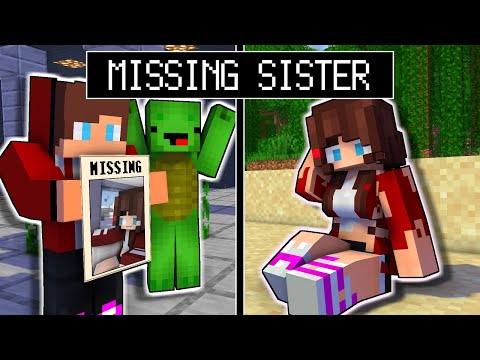 MAIZEN : Missing JJ’s Sister?! - Minecraft Animation JJ & Mikey