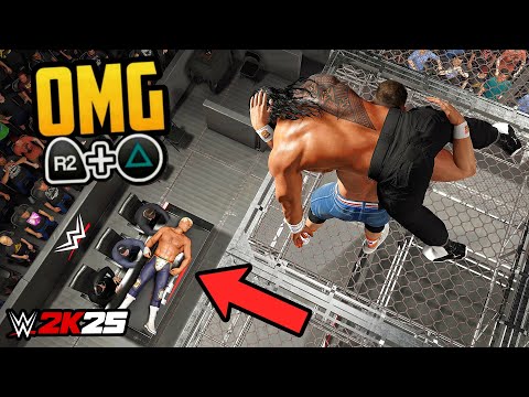 25 Extreme Ways to Destroy Your Opponent in WWE 2K25 !!!