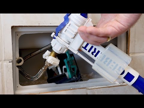 Toilet keeps flushing! Repair Geberit concealed cistern (in the wall)!