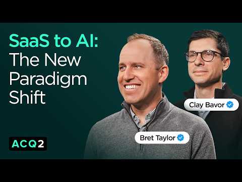 How is AI Different Than Other Technology Waves? (With Bret Taylor and Clay Bavor) [ACQ2]