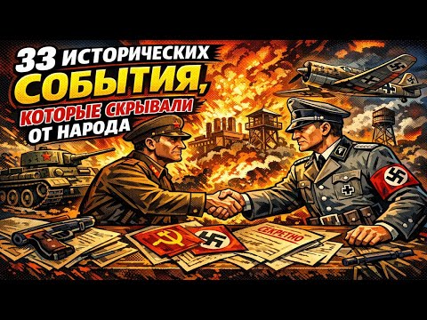 33 исторических события, которые скрывали от народа