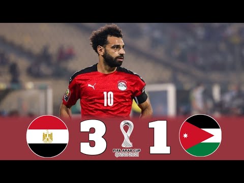 مباراة مجنونة ● مصر والاردن 3-1 كاس العرب 2021 وجنون [حفيظ الدراجي] 4K