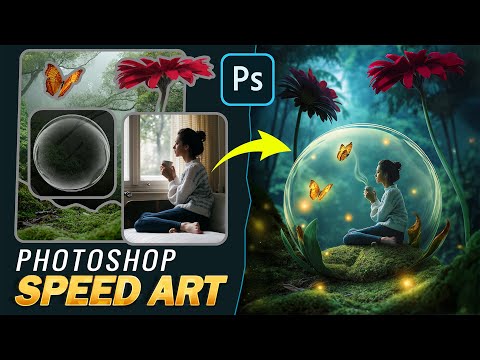 Fantasy Photo Manipulation Speed Art | Photoshop Tutorial
