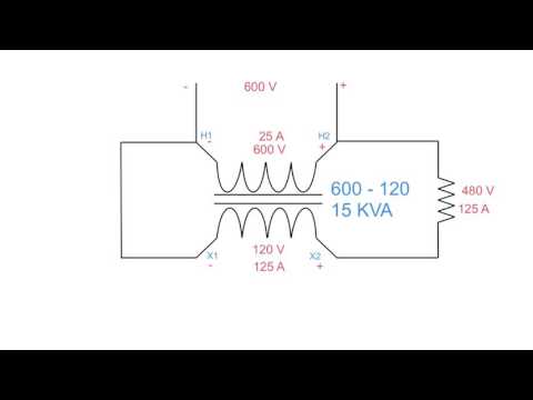 Buck boost Autotransformers