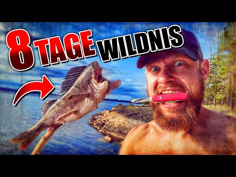 8 Tage Wildnis in SCHWEDEN #1 | Primitive Ausrüstung + Kajak | Bushcraft Survival | Fritz Meinecke